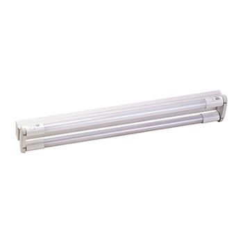 Radiant RPR255 2 ft Double Open Channel wired for LED Fitting no Ballast 2X9W 620mm T8 White