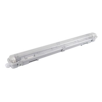 Radiant RPR258 2Ft Single Vapour Proof Wired for LED Excl T8 9W 680mm White