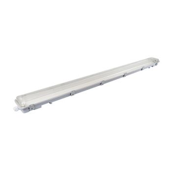 Radiant RPR261 4Ft Double Vapour Proof Empty Body Wired for LED 2x18W 1285mm White