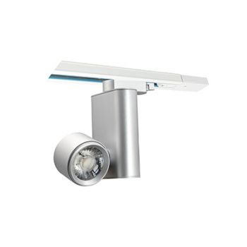 Radiant RPR315 Track Spotlight Satin Silver LED 10W 3000K 24 3 Circuit Satin Silver