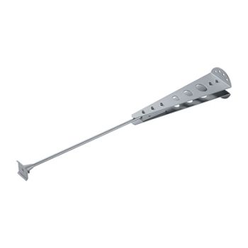 Radiant RPR340S TP Track - 3 circuit - ceiling support - 1meter rod Silver