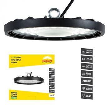 Radiant RPR367 UFO Highbay LED 150w 5000K