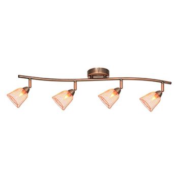 Radiant RS119 4 Light Spotlight Mesh G9 4X2.5W Antique Copper