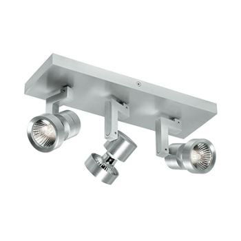 Radiant RS137 Spotlight Zoom 50W 230V 3-Light Aluminium