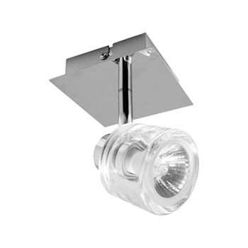 Radiant RS138 Spotlight Glass 230V - Vista Par16 50W Chrome and Clear