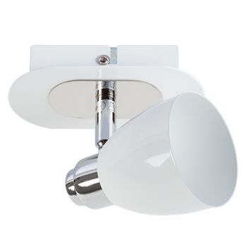 Radiant RS93W Spotlight Nix Plate GU10 50W 230V - 1-Light bar White