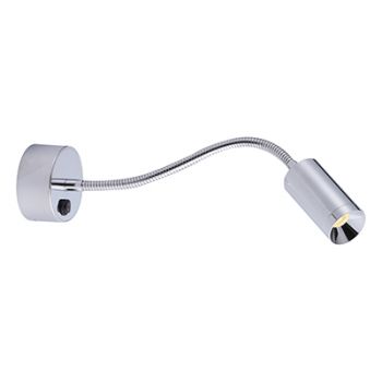 Radiant RW100B 230V Wall Adjustable Light 4000K - LED 5W Reload Black