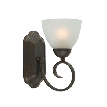 Radiant WYN-JP424-ABZ (RW141ABZ) Beau Wall Light E27 230V 1X60W Antique Bronze
