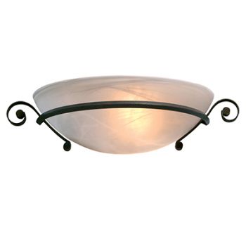 Radiant RW98 Malaga Wall Light 60W 230V Antique Bronze