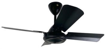 Solent Fans High Breeze Motor, Blade Aluminium 4 x 900mm, 5 Speed Wall Control (Multiple Colours/Finishes)