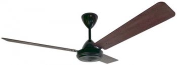Solent Fans High Breeze Motor, Blade Wood 3 x 1400mm, 5 Speed Wall Control (Multiple Colours/Finishes)