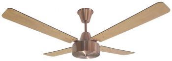 Solent Fans Maxima Motor, Blade Wood 4 x 1400mm, 5 Speed Wall Control (Multiple Colours/Finishes)