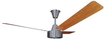 Solent Fans Maxima Motor, Blade Wood 3 x 1400mm, 5 Speed Wall Control (Multiple Colours/Finishes)