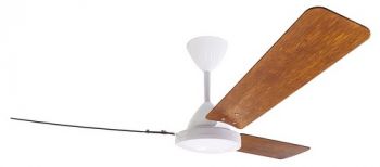 Solent Fans Whirlwind Motor, Blade Wood 3 x 1200mm, 5 Speed Wall Control (Multiple Colours/Finishes)