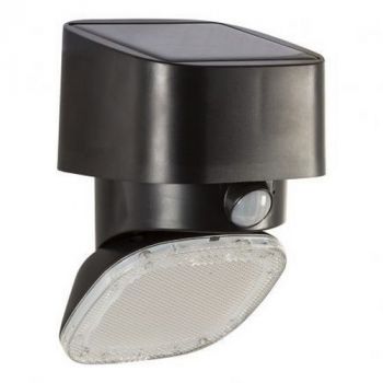 Solight SWL-12 Mars 2 Solar Wall Light with motion sensor and heat proof (TCS) technology IP65 Black