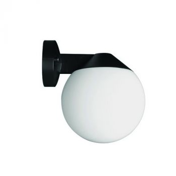 Spazio Outdoor Wall Light 1016.200 Orbit ABS Body with PMMA diffuser 40W Black
