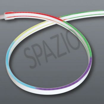 Spazio 1033.RGBWW Neonflex Side Bending RGBW, Side bending, dimmable 5 meter LED strip made up of silicone and FPC RGBW