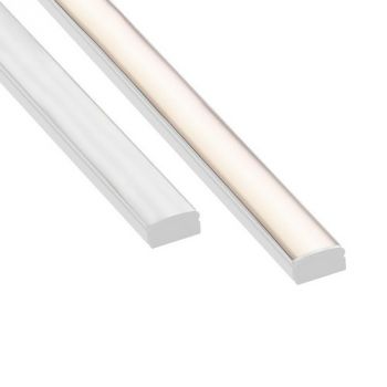 Spazio LED Channel 1039.6.31 Slim 2m Profile White aluminium surface profile