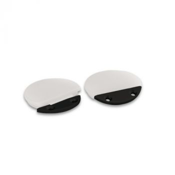 Spazio 1053.EC.30 Set of Ulisse Mini End Caps for use with Ulisse Mini Profile Black