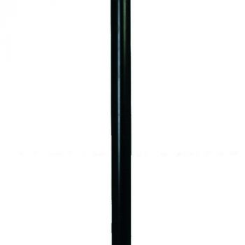 Spazio 160250 Aluminium pole for exterior pole tops Black