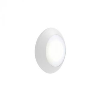 Spazio Outdoor Wall Light 1B1.000.000.WYG1R Bertina Outdoor Wall Light 3W White