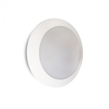 Spazio Wall Light 1B2.000.000.WYB1K Berta CTC Wall fitting with shockproof resin body and PMMMA diffuser, includes GX53 Lamp White