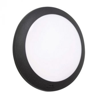 Spazio Bulkhead 1B3.000.000.AYE1K Umberta Colour Temperature Changing Wall Fitting With Shockproof Resin Body And Pmma Diffuser