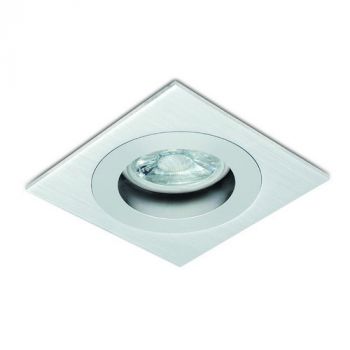 Spazio Downlight 2213.2, 2213.2/31 Edge Square Fixed 10W 50W (Multiple Colours/Finishes)