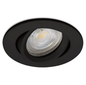 Spazio Downlight 2217.3/30 Downlight in turned aluminium tilt Suitable for Gu10 LED lamps 10W Black