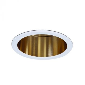 Spazio WYN-2228/3110 Aluminium Round Fixed Downlight 10W White Gold