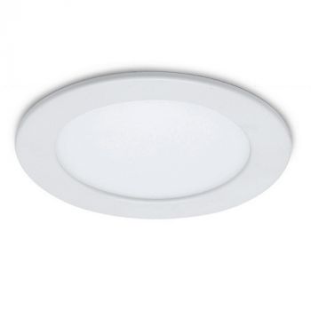 Spazio Downlight 2276.1231 Saturn Ctc Colour temperature changing recessed LED fitting with polycarbonate body and diffuser Non-Dimmable 12W White