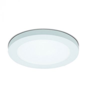 Spazio Downlight 2277.3031 Saturn Slim Ctc Colour temperature changing recessed or surface LED with polycarbonate body and diffuser 30W White