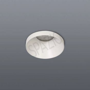 Spazio 2304/31 2304 Waterproof Gu10 Recessed downlight with die-cast aluminium body and glass diffuser White
