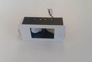 Spazio WYN-2359/31 Rectangular 50W Downlight White