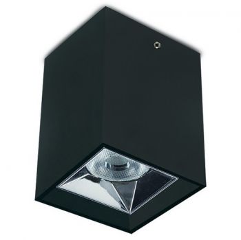Spazio Downlight 2363.01.3030, 2363.01.4030 Kler Surface Mount 1 Light Square 5W (Multiple Colours/Finishes)