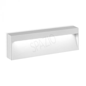 Spazio Wall Light 2384.40.31 Tread Rectangular Footlight 9W White 4000K