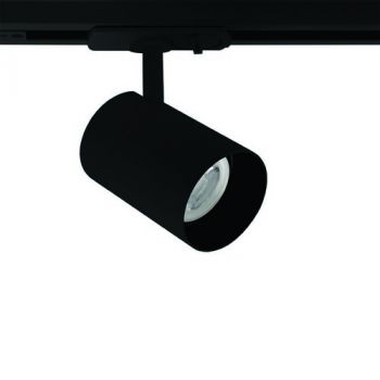 Spazio Track Light WYN-246605.2.30 Lone Track Light (3 Wire Track) 10W Black