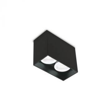 Spazio Downlight WYN-246616.30 Cubo 2 Light Surface Mount 10W GU10 Black