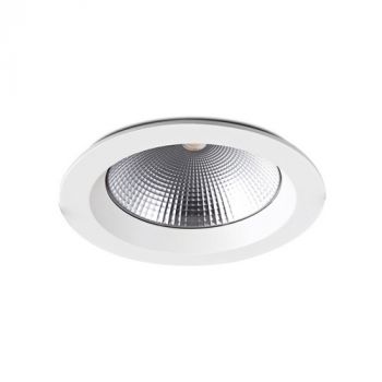 Spazio Downlight 2870.2540.31 Ora 25W Interior LED recessed downlight with aluminium body and glass diffuser 25W 4000K