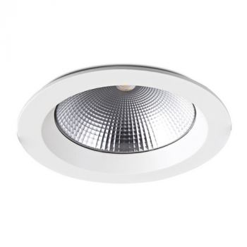 Spazio Downlight WYN-2870.3540.31 Ora 35W Interior LED recessed downlight with aluminium body and glass diffuser 35W 4000K