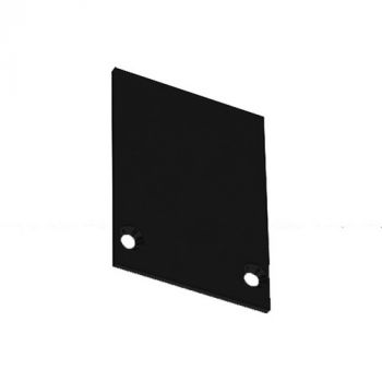 Spazio 3960.TE.30 T-Uni End Cap 1 Light Black