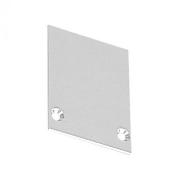 Spazio 3960.TE T-Uni End Cap 1 Light Anodised