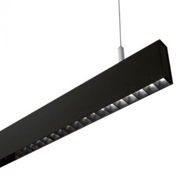 Spazio Pendant Lights 3978.40.30, 3978.40.31 Kler Linear LED Suspension 4000K 40W (Multiple Colours/Finishes)