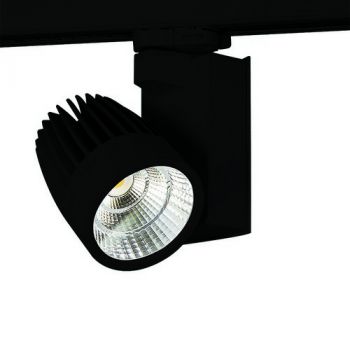 Spazio Track Light 4131.2.35.40.30.30T3 Gucci Led 3 Wire Track 35W 3000K Black