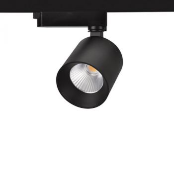 Spazio Track Light 4137.2030.30T3, 4137.2030.31T3 New York 20W 3 Wire track Aluminium Polycarbonate 3000K (Multiple Colours/Finishes)