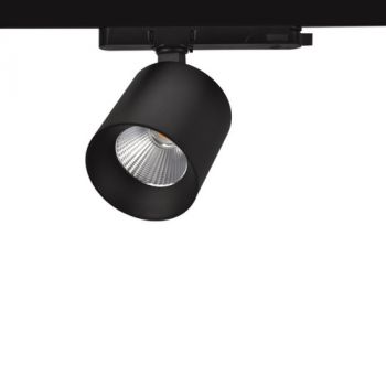 Spazio Track Light 4137.2030.30T4, 4137.2030.31T4 New York 20W 4 Wire track Aluminium Polycarbonate 3000K (Multiple Colours/Finishes)