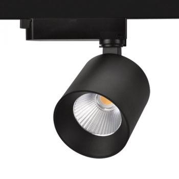 Spazio Track Light 4137.3030.30T3, 4137.3030.31T3 New York 30W 3 Wire track Aluminium Polycarbonate 3000K (Multiple Colours/Finishes)