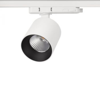 Spazio Track Light 4137.3030.31T4 New York 30W 4 Wire track Aluminium Polycarbonate 3000K White