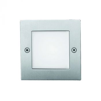 Spazio WYN-4478/9138 Quad Plain Large 3000K Footlight 1.5W Stainless Steel 6000K