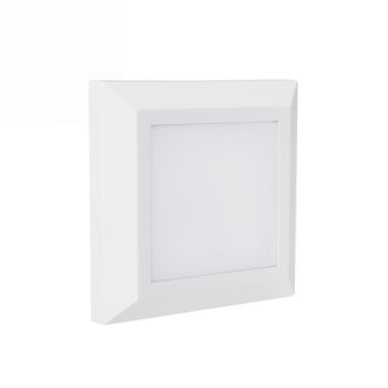Spazio Wall Light 4487.3.31 Ozo Square Plain - Ctc 3.8W White Colour Temperature Changing Led Footlight